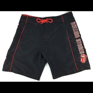 rolling stones swim trunks